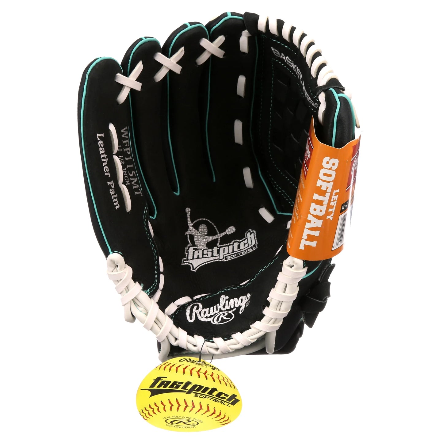 11.5" Fastpitch Softball Glove, Left Hand Throw